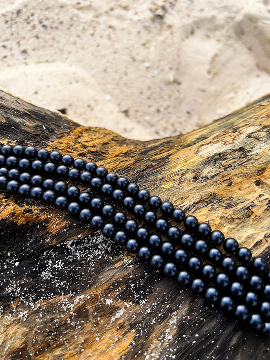 ⚫Black Matted Pearl⚫